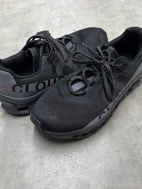On Cloudmonster Lumos Reflective Running Shoe Black Men's Size 9 62.98394 - Used